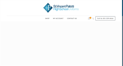 Desktop Screenshot of pallottiuniforms.com